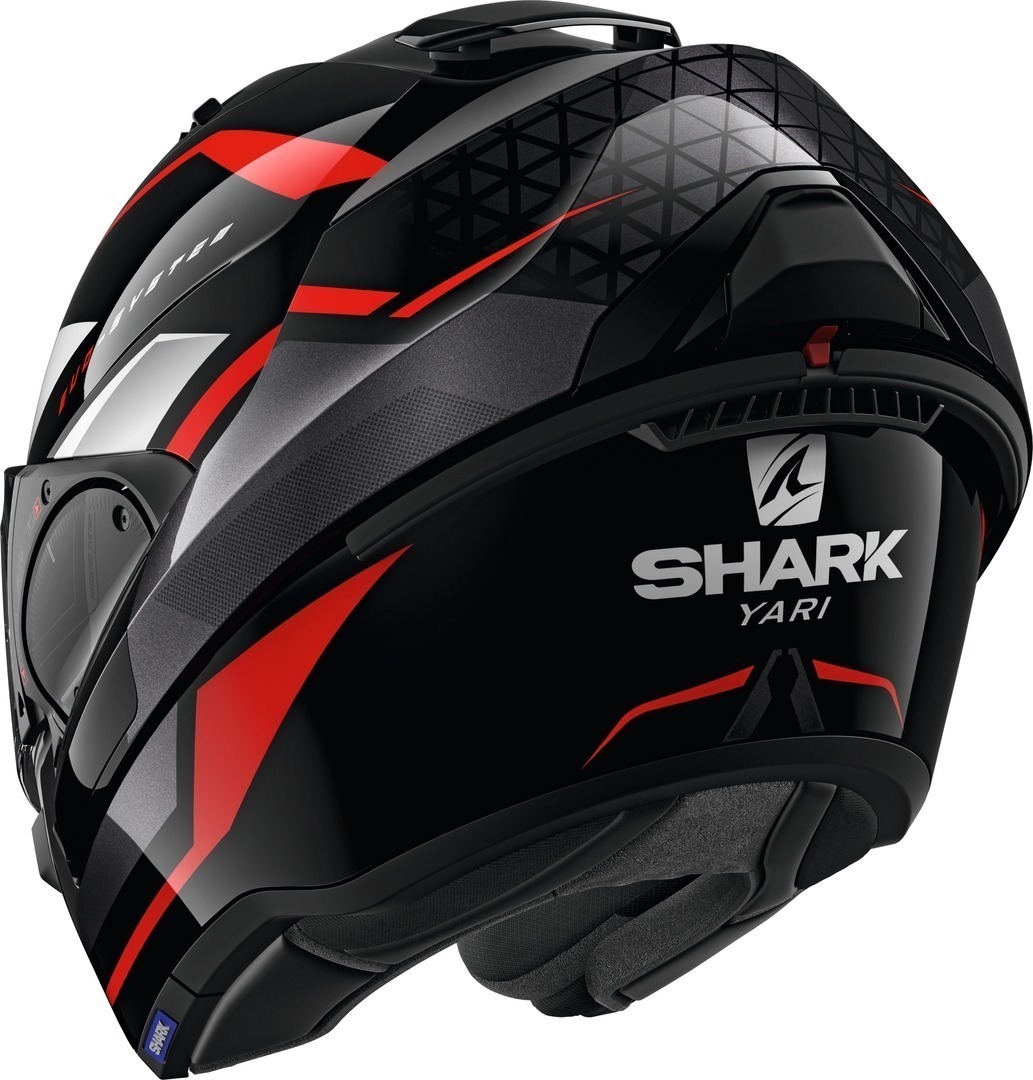 SHARK EVO-ES YARI MODULAR HELMET BLACK/GREY/RED