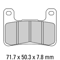 Ferodo Brake Pads - FDB2178XRAC (PK = 2 Pads) - [RACE&T/DAY] Product thumb image 2