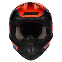 M2R Exo Helmet - Unit Protech PC-8F - Matte Orange/Blue Product thumb image 2