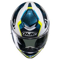 HJC RPHA 71 Helmet - Hapel MC-3H - White/Yellow Product thumb image 2