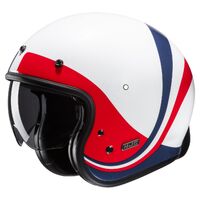 HJC V31 Helmet - Emgo MC-21 - White/Blue/Red Product thumb image 2