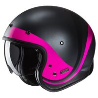 HJC V31 Helmet - Emgo MC-8SF - Black/Pink Product thumb image 2