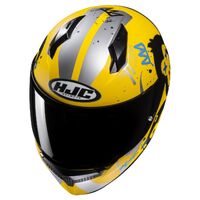 HJC C10 Helmet - Geti MC-3SF - Yellow/Black Product thumb image 2