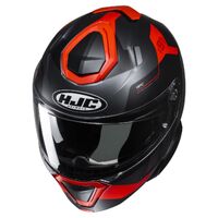 HJC i91 Helmet - Carst MC-1SF - Black/Red Product thumb image 2