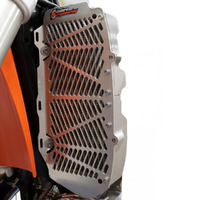 Enduro Engineering Radiator Guard Husqvarna/KTM/Gas Gas Silver Product thumb image 2