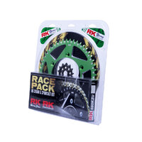 PRO Pack - RK Chain & Sprocket KIT GOLD+GREEN 13/48 KX250F 06-23 Product thumb image 2