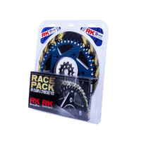 PRO Pack - RK Chain & Sprocket KIT GOLD+BLUE 13/49 YZ250F 01-23 Product thumb image 2