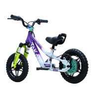 Takani Electric Balance Bike 12'' - TK1224-RS Plum Silver Product thumb image 2