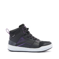 Dainese Suburb D-WP Ladies Shoes - Black/White/Metal Purple - 36 Product thumb image 2