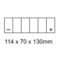 Dynavolt MG7L-BS-C Battery 12V AGM Nano Gel 7Ah Product thumb image 2