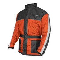 Nelson-Rigg Solo Storm Rain Jacket Hi-Viz Orange/ Black Product thumb image 2