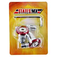 States MX OFF-ROAD BAR Ends - Red Product thumb image 2