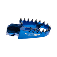 States MX S2 Alloy Off Road Footpegs - Husqvarna - Blue Product thumb image 2