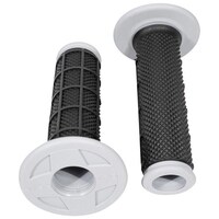 Oneal MX PRO Grips Half Waffle Dual Comp - Hand Guard Ready - Open END - BLK/GRY Product thumb image 2