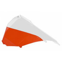 Polisport Airbox Covers KTM SX/SX-F 13-15 - White/Orange Product thumb image 2