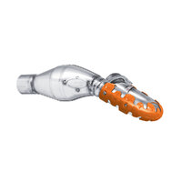 Polisport Armadillo 4T Head Pipe Guard Short 22CM - Orange Product thumb image 2