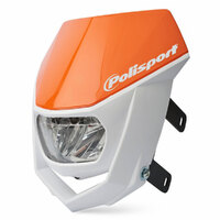 Polisport Halo LED Headlight - Orange Product thumb image 2