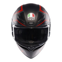 AGV Helmet K1 S - Sling Matt Black/Red Product thumb image 2