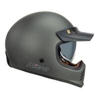 Nitro Helmet MX502 Retro MX Satin Bronze Black Product thumb image 2