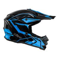 Nitro Helmet MX710 Youth Shard II Blue/Black Product thumb image 2