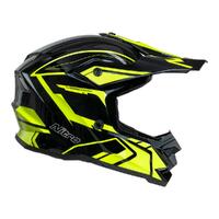 Nitro Helmet MX710 Youth Shard II Fluro Yellow/Black Product thumb image 2