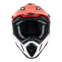 Nitro MX760 Off Road Helmet Satin Red/White Product thumb image 2