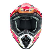 Nitro MX760 Off Road Helmet Pink/White/Gold Product thumb image 2