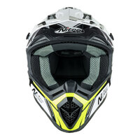 Nitro MX760 Off Road Helmet White/Grey/Fluro Green Product thumb image 2