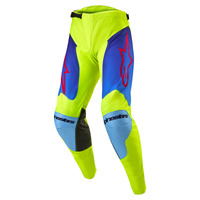 Alpinestars 2024 Racer Hoen Pants Fluro Yellow/Blue/Night Navy   Product thumb image 2