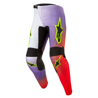 Alpinestars 2024 Fluid Lucent Pants White/Neon Red/Fluro Yellow  Product thumb image 2