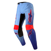 Alpinestars 2024 Fluid Lucent Pants Blue/HOT Orange Product thumb image 2