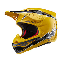 Alpinestars Supertech SM10 Ampress Helmet ECE 22.06 Black/Yellow Gloss  Product thumb image 2