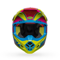 Bell MOTO-9S Flex Helmet Sprite Yellow/Magenta Product thumb image 2