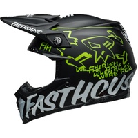 Bell MOTO-9S Flex Helmet Fasthouse MC Core Matt Black/Yellow Product thumb image 2