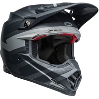 Bell MOTO-9S Flex Helmet Banshee Street Black/Silver Product thumb image 2