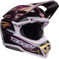 Bell MOTO-10 Helmet Sphr Tagger Haze Purple/Gold Product thumb image 2