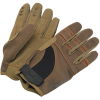 Biltwell Moto Gloves | Brown Orange Product thumb image 2