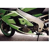 R&G Crash Protection Black KAW ZX6-R G1/G2/J1/J2/636 '02 Product thumb image 2