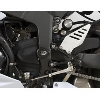 R&G Aero Crash Protectors Black S/ARM Pivot KAW ZX6R '13- Product thumb image 2