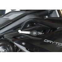 R&G Aero Crash Protectors Black TRI Daytona 675 '13- Product thumb image 2