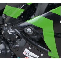 R&G Aero Crash Protectors Black Race Only KAW ZX6R '09-'12 Product thumb image 2