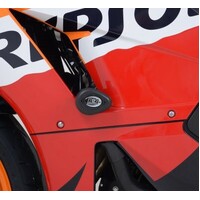 R&G Aero Crash Protectors Black NO-CUT HON CBR600RR '13- Product thumb image 2