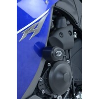 R&G Aero Crash Protectors Black NO-CUT YAM YZF-R1 '13-'14 Product thumb image 2