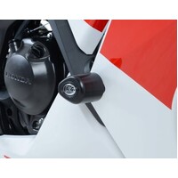 R&G Aero Crash Protectors Black HON CBR300R '14- Product thumb image 2