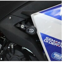 R&G Aero Crash Protectors Black YAM YZF-R25 14- YZF-R3 '15- Product thumb image 2