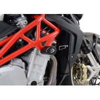 R&G Aero Crash Protectors Black MV Agusta Brutale 1090 '13- Product thumb image 2