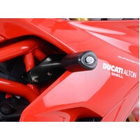 R&G Aero Crash Protectors Black NO-CUT DUC Supersport (S) '17- Product thumb image 2