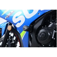 R&G Aero Crash Protectors Black NO-CUT SUZ GSX250R/V-STROM 250 '17- Product thumb image 2