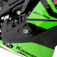 R&G Crash Protectors - Aero Style for Kawasaki ZX-25R '20- & ZX-4R(R) (SE) '23- BLACK Product thumb image 2