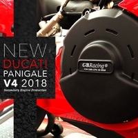 GBRacing Gearbox / Clutch Cover for Ducati Panigale V4 Product thumb image 2